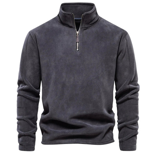 Bequemer Fleecepullover für Herren